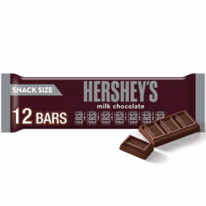 Hershey'S Milk Chocolate Snack Size  Bars - 5.4Oz/12Ct