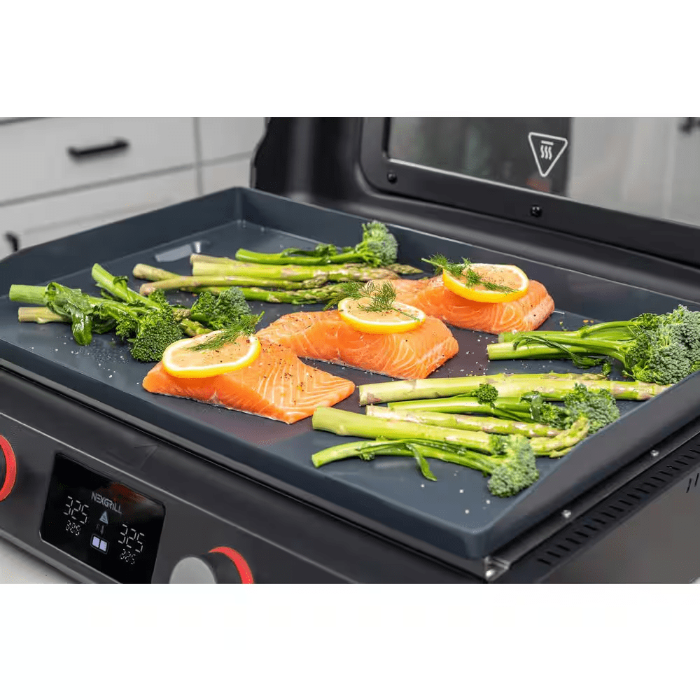 Fuse 400 22 In. Tabletop Electric Grill Griddle in Black - Image 3