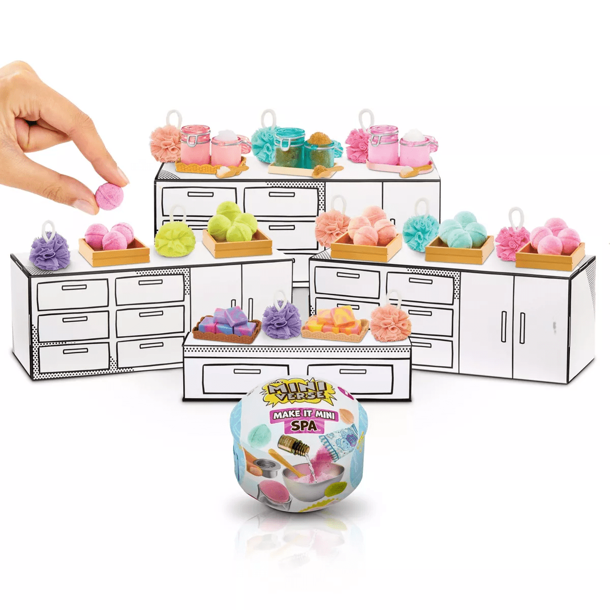 Mga'S Miniverse - Make It Mini Spa: Fashion Creativity Figures Accessory Set - Image 6