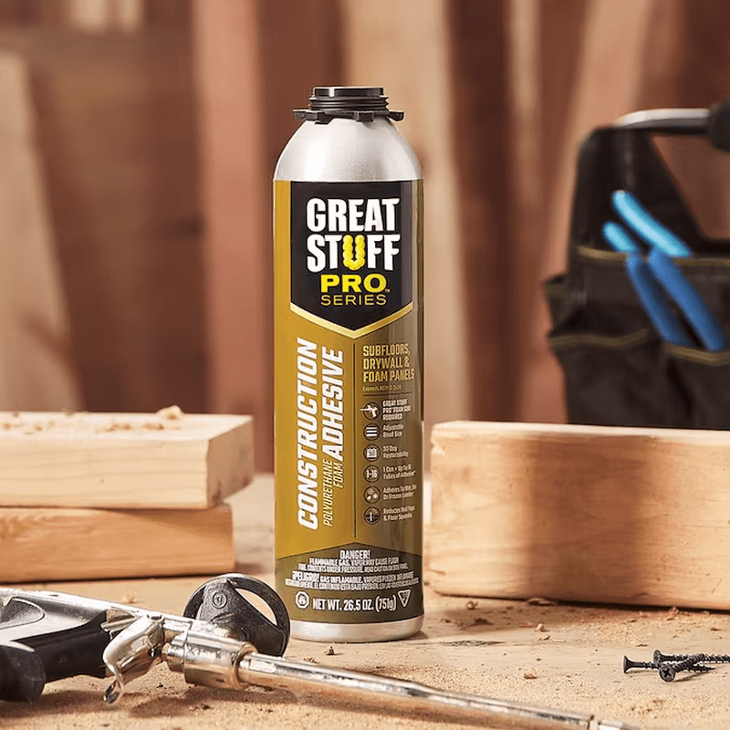 Construction Adhesive Polyurethane Off-White Multi-Use Interior/Exterior Construction Adhesive ( 26.5-Fl Oz Fluid Oz) - Image 2