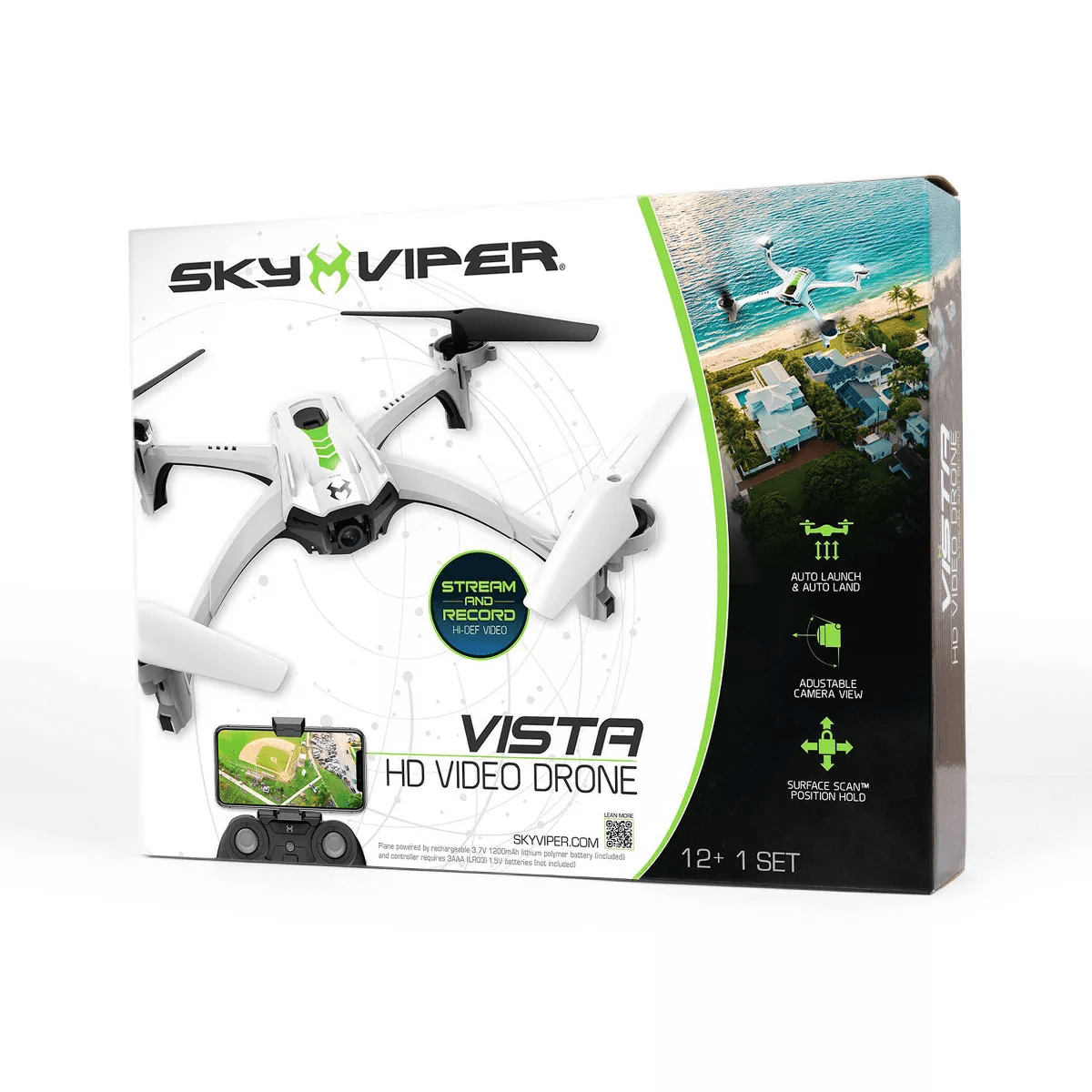 Sky Viper Vista HD Video Drone: Built-In Camera, Remote Control, Bluetooth, Beginner Skill Level - Image 15