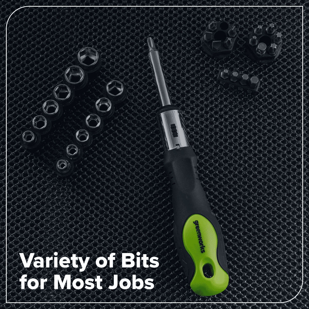 Greenworks 26 Piece Ratcheting Screwdriver - Image 2