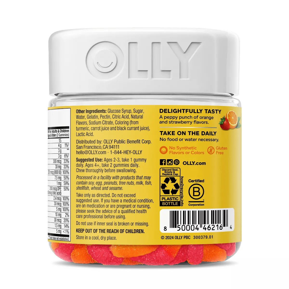 OLLY Kids' Multivitamin Gummy Worms - 70Ct - Image 7