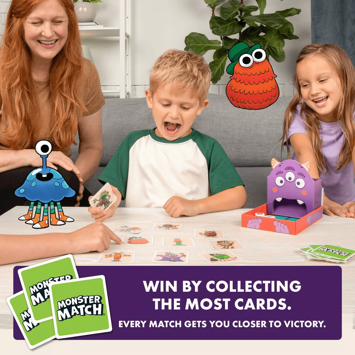 Kitten Games Monster Match Board Game: Educational Social Skills, Fast Play, 2-6 Players - Image 9