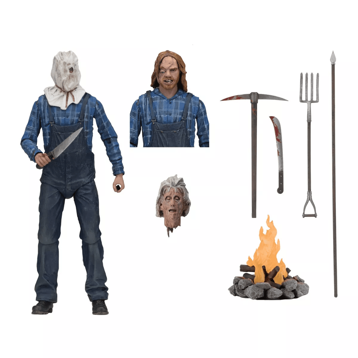 Friday the 13Th Part 2 Ultimate Jason Vorhees 7" Action Figure & Accessories