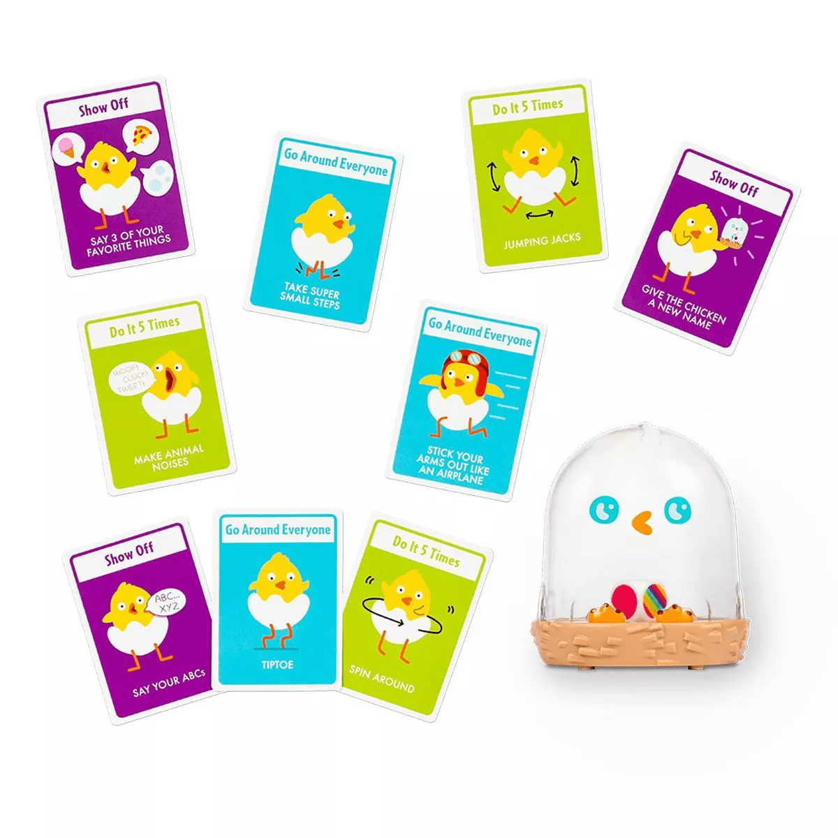 Kitten Games Hurry up Chicken Butt Game: Creative Social Skills Board for 2-6 Players - Image 8