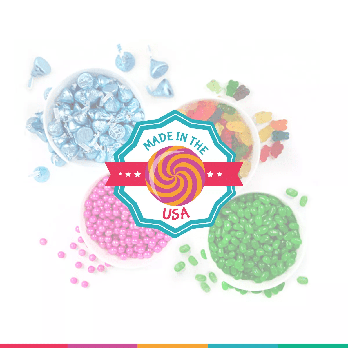 Blue Milk Chocolate Minis by Just - Image 5