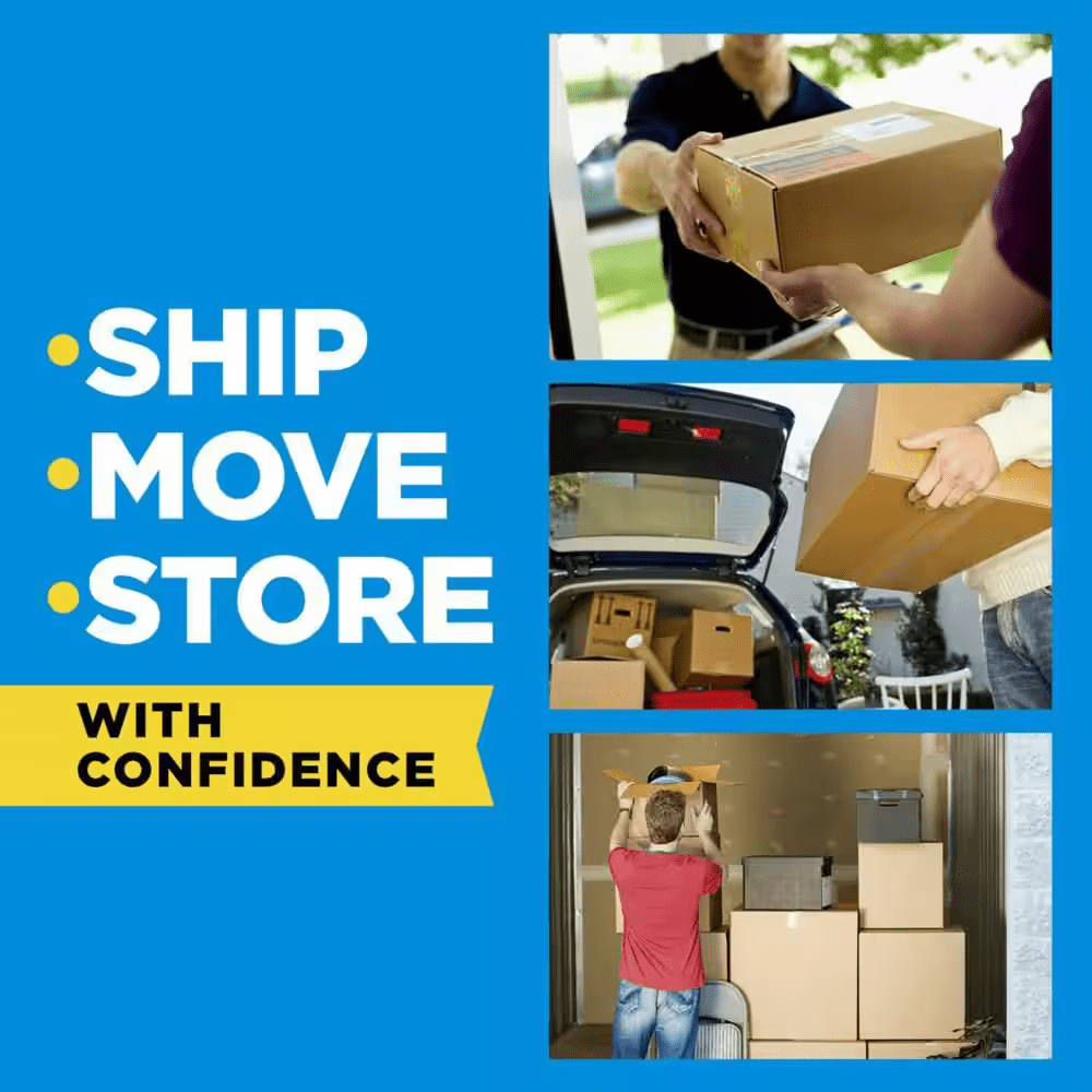 1.88 In. X 22.2 Yds. Heavy Duty Shipping Packaging Tape with Dispenser - Image 9