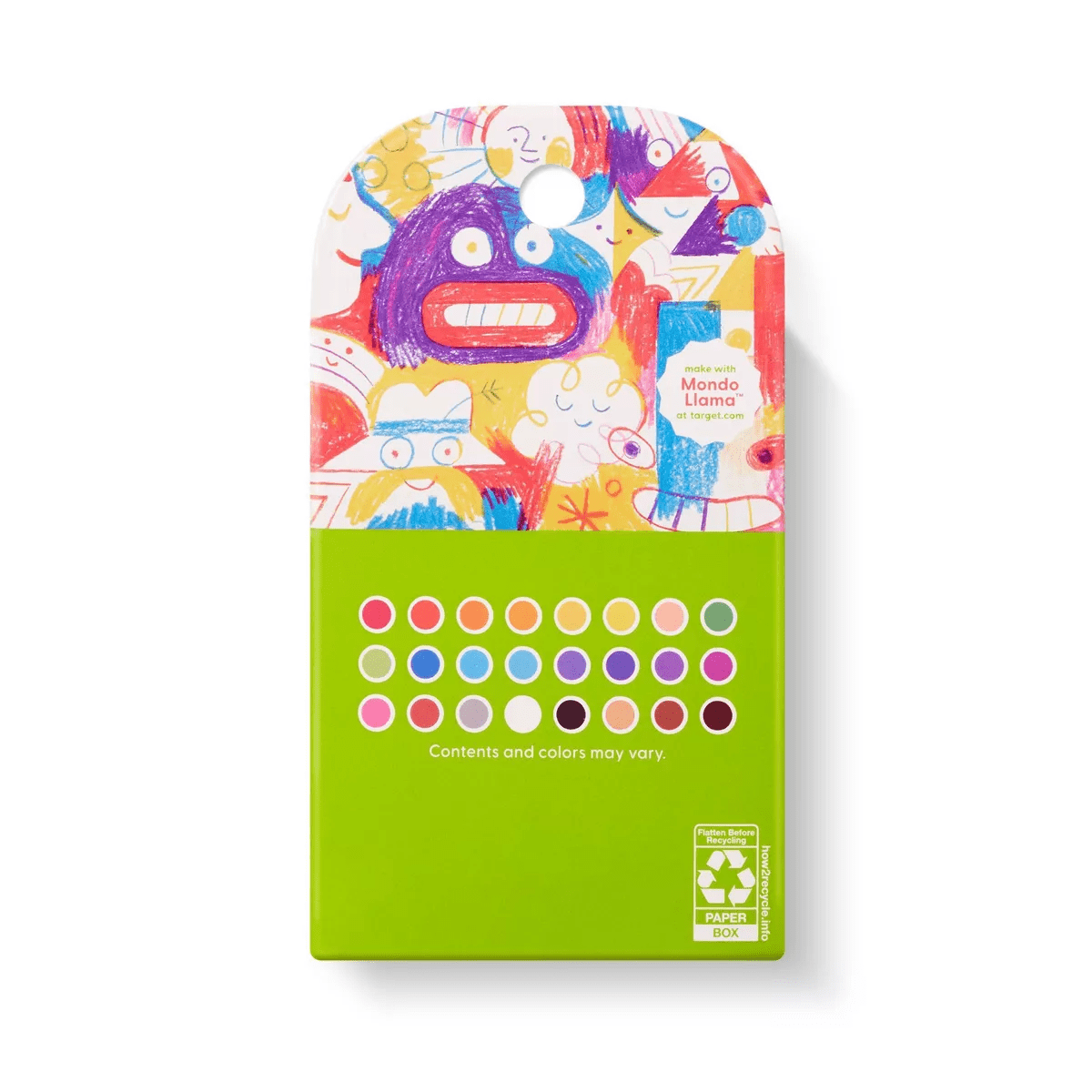 24Ct Crayons Classic Colors - Mondo Llama™: School Supplies for Kids, Low-Odor, Multicolor, Ages 3+ - Image 3