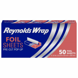 Reynolds Kitchens Pre-Cut Pop-Up Foil Sheets - 50Ct/49.83Sq Ft
