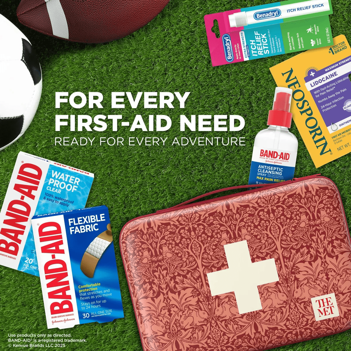 Band-Aid Build Your Own First-Aid Kit Red Bag - Image 5