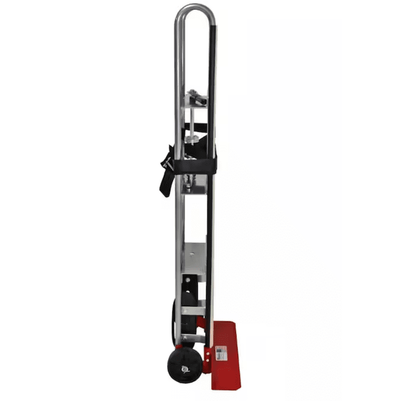 800-Lbs. Capacity 2 -Wheel Silver Aluminum Appliance Hand Truck - Image 2