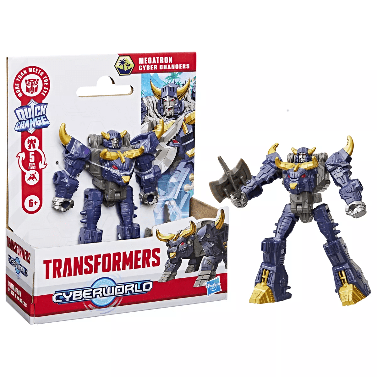 Transformers CYBERWORLD Megatron Cyber Changers