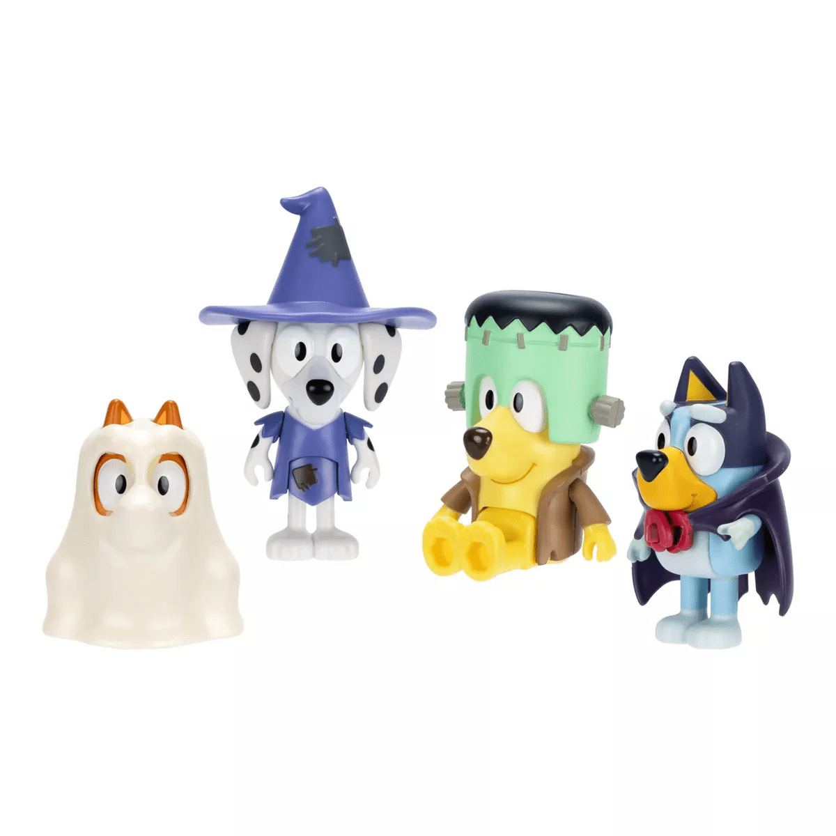 Bluey Costume Party Figures 4Pk: Articulated Plastic Mini Figurines & Bluey Toys Collection - Image 7