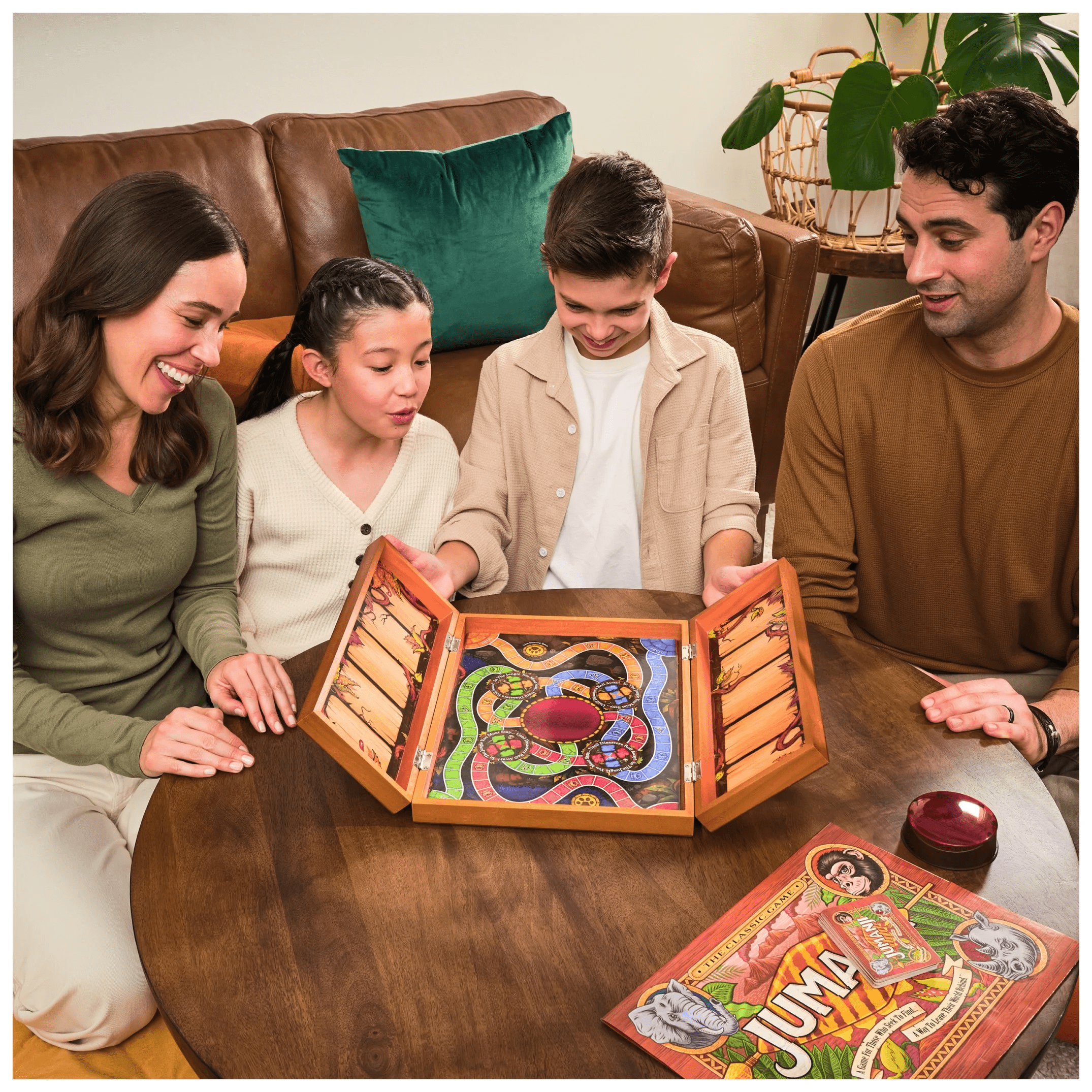 , Jumanji the Game, Real Wooden Box Edition of the Classic Adventure Board Game, Ages 8 and Up - Image 7