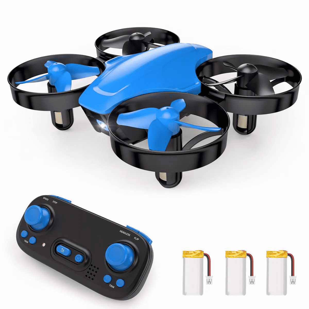 Snaptain SP350 RC Mini Drone - Blue: Rechargeable Starter with Remote Control, Indoor Use, Beginner Friendly, 7 Min Flight Time - Image 2