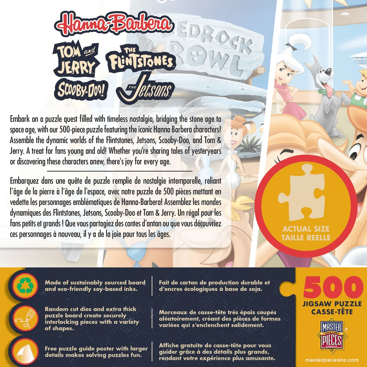 Masterpieces Hanna-Barbera - Classics 500 Piece Jigsaw Puzzle for Adults - Image 4