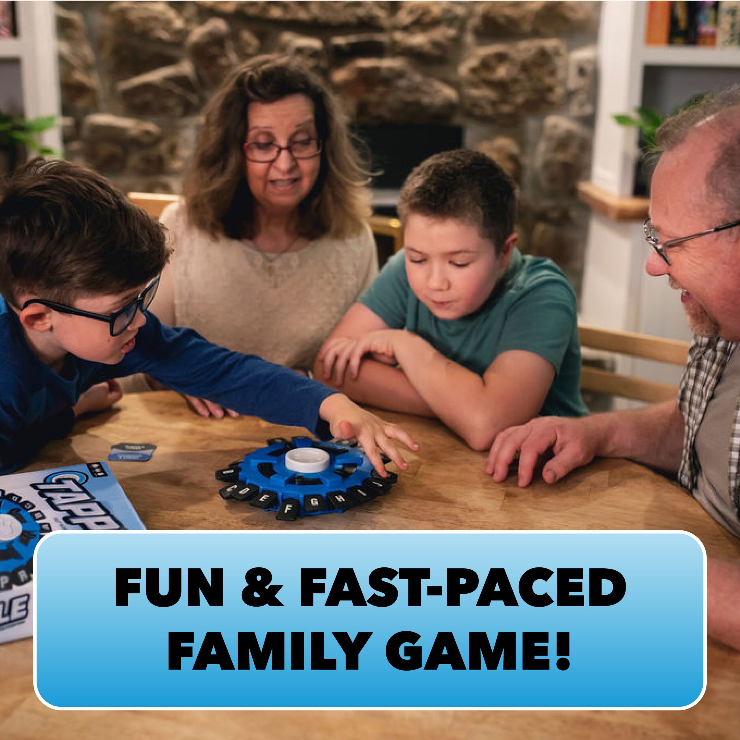 Tapple Word Game by , Fast-Paced Family Board Game, 2 - 8 Players Ages 8 and Up - Image 7