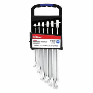 6-Piece Metric Combination Wrench Tool Set, Hand Tools