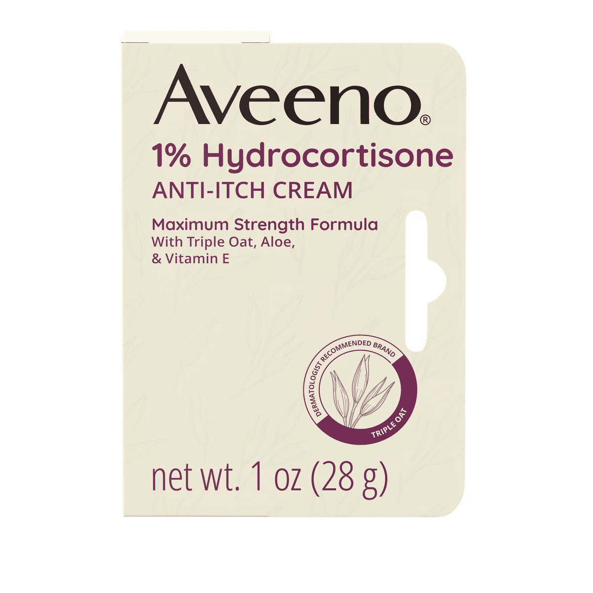 Aveeno Active Naturals Anti-Itch Cream - 1Oz