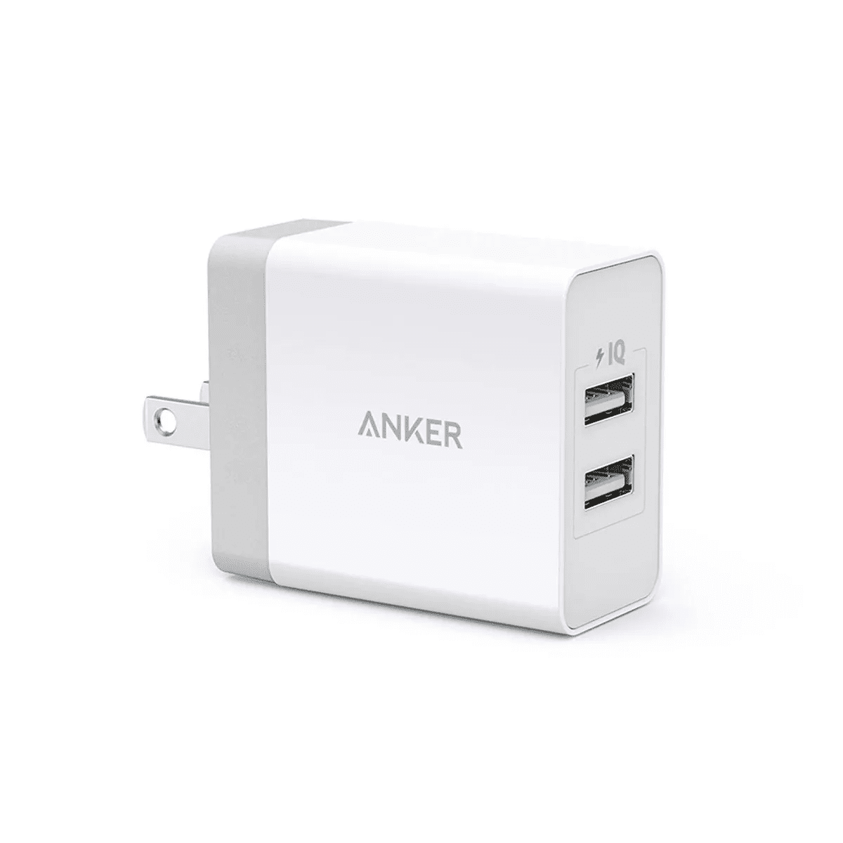 Anker 2-Port Powerport 24W Wall Charger - White