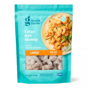 Large Tail off Peeled & Deveined Raw Shrimp - Frozen - 41-50Ct per Lb/16Oz - Good & Gather™