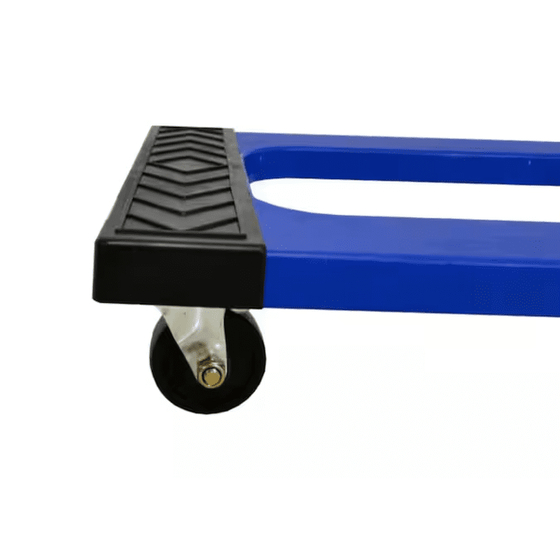 1000-Lb Capacity 4 -Wheel Blue Resin Dolly - Image 4