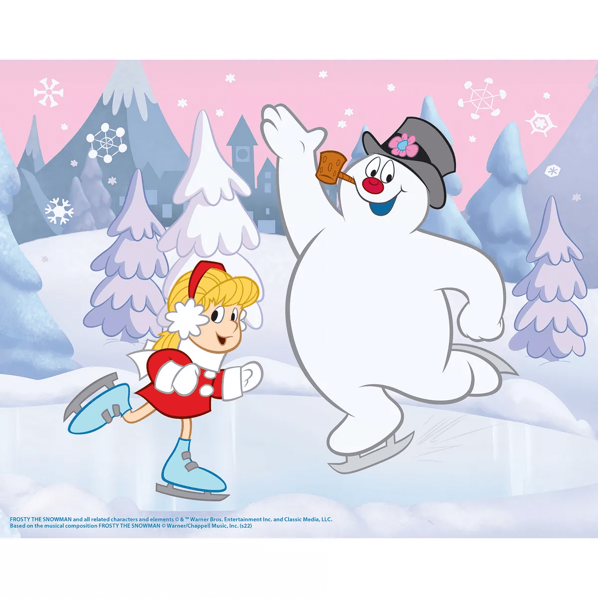 Masterpieces Kids Puzzle Set - Frosty the Snowman 4-Pack 100 Piece Puzzles - Image 7