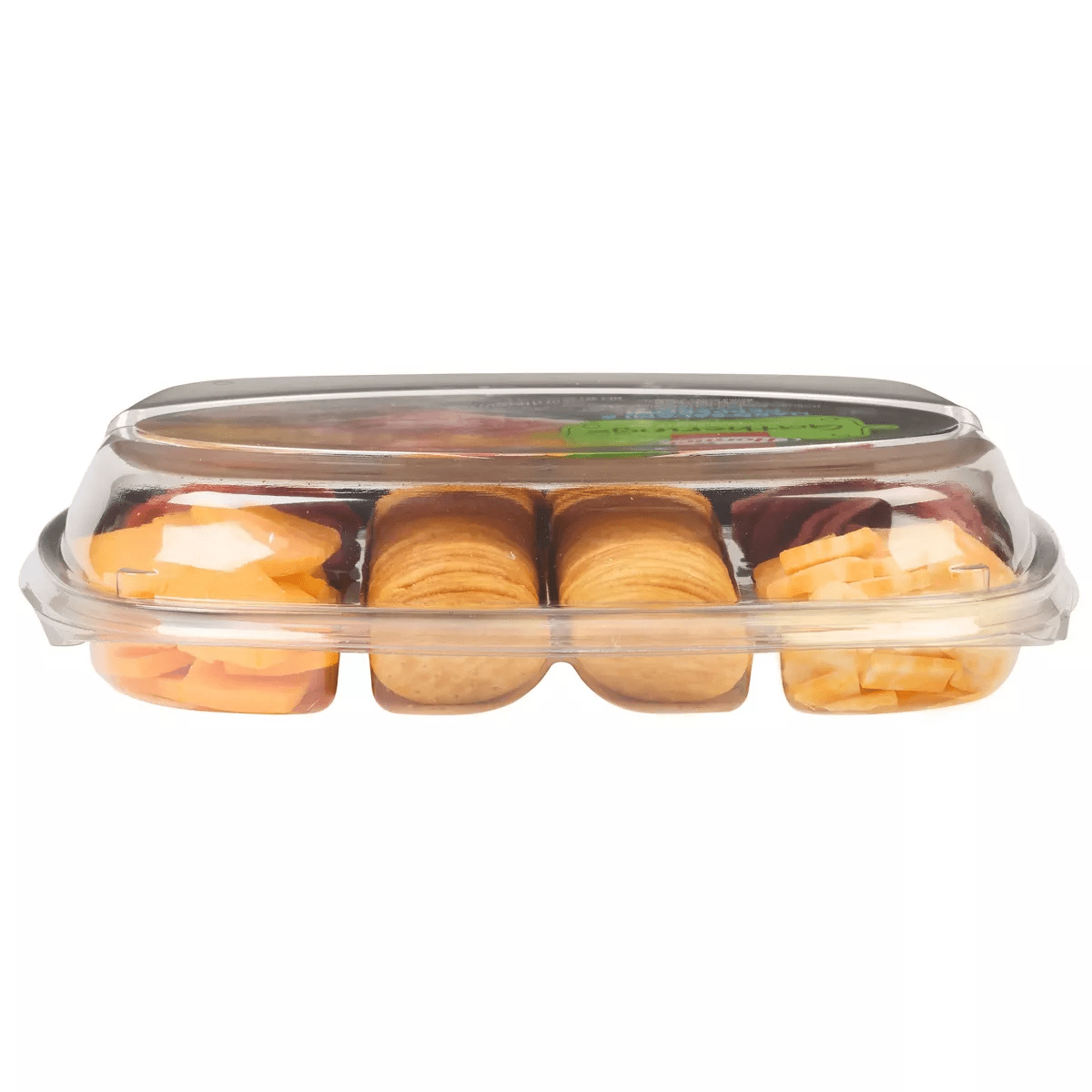Hormel Gatherings Hard Salami, Pepperoni, Cheese & Crackers Charcuterie Party Tray - 28Oz - Image 8