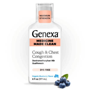 Clean Cough & Chest Congestion Relief, Dye Free, 0% Artificial Additives, 6 Fl Oz