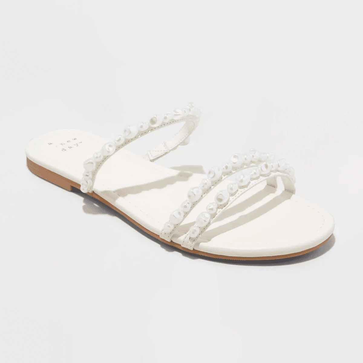 Women'S Aida Strappy Sandals - a New Day™ Ivory