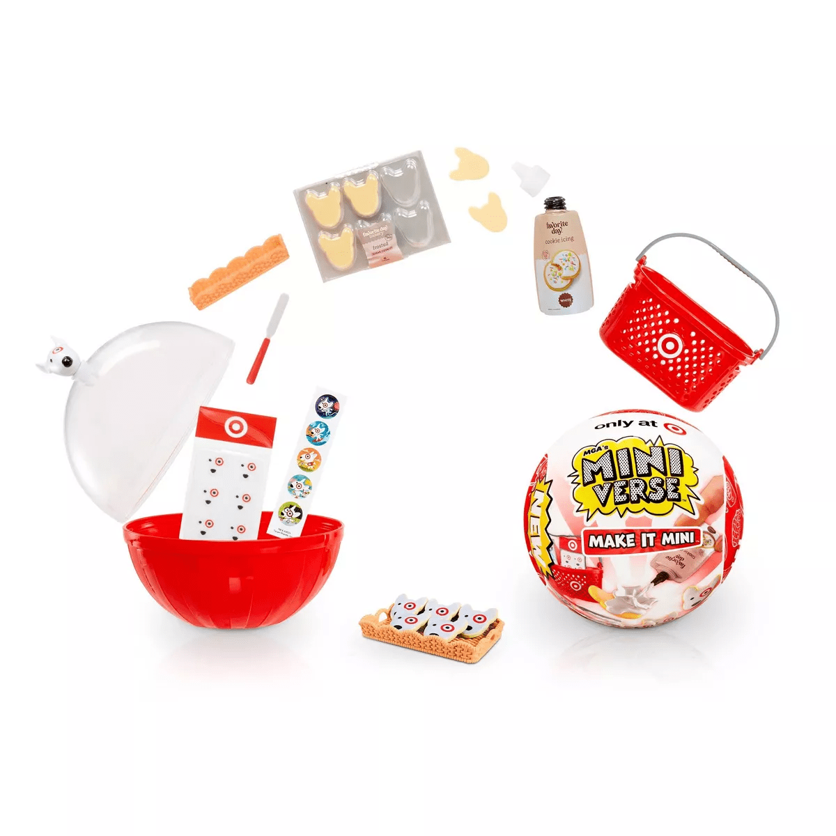 Mga'S Miniverse Make It Mini Target Food Favorites: Creativity Miniature Figure with Accessories, Bratz License