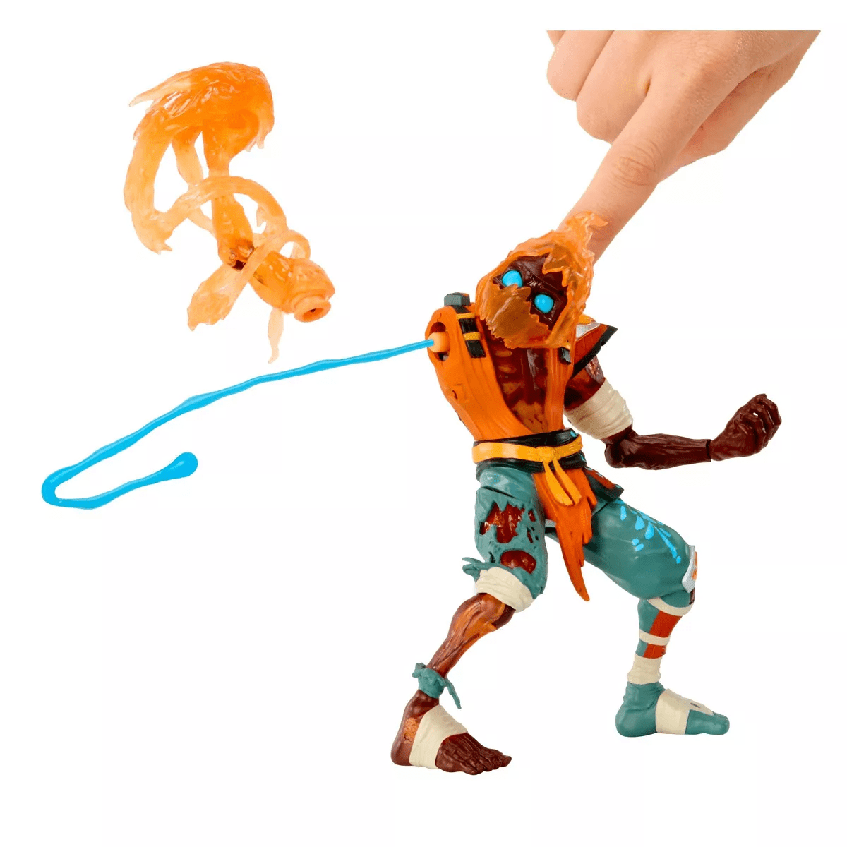 Ninjombie Action Figure - Scorchstrike, Ninja Zombie with Slime, Ages 3+ - Image 5
