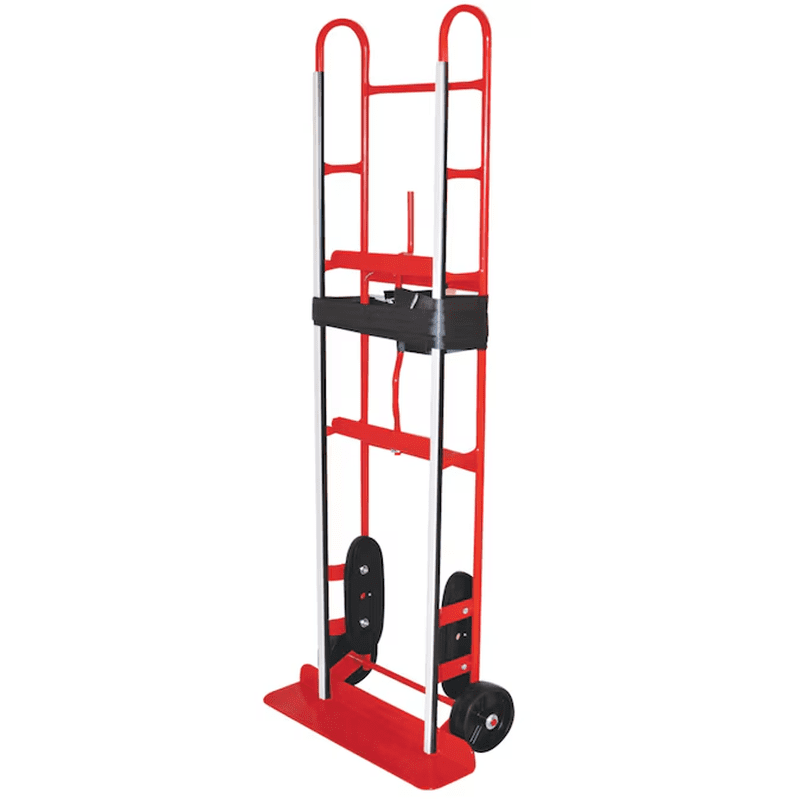 800-Lb Capacity 2 -Wheel Red Steel Appliance Hand Truck