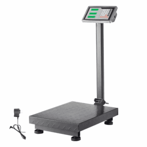 660 Lbs. Computing Digital Platform Scale, Stainless Steel, Accuracy Computing Floor Scale, Tare, Price Calculator