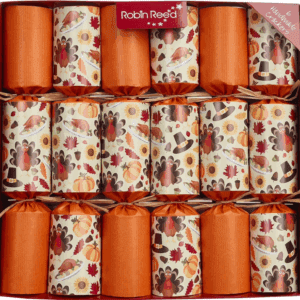 Thanksgiving Table Decorations with Wind up Racing Turkey Game inside - 6 X 13 Inch Racing Turkey Favours