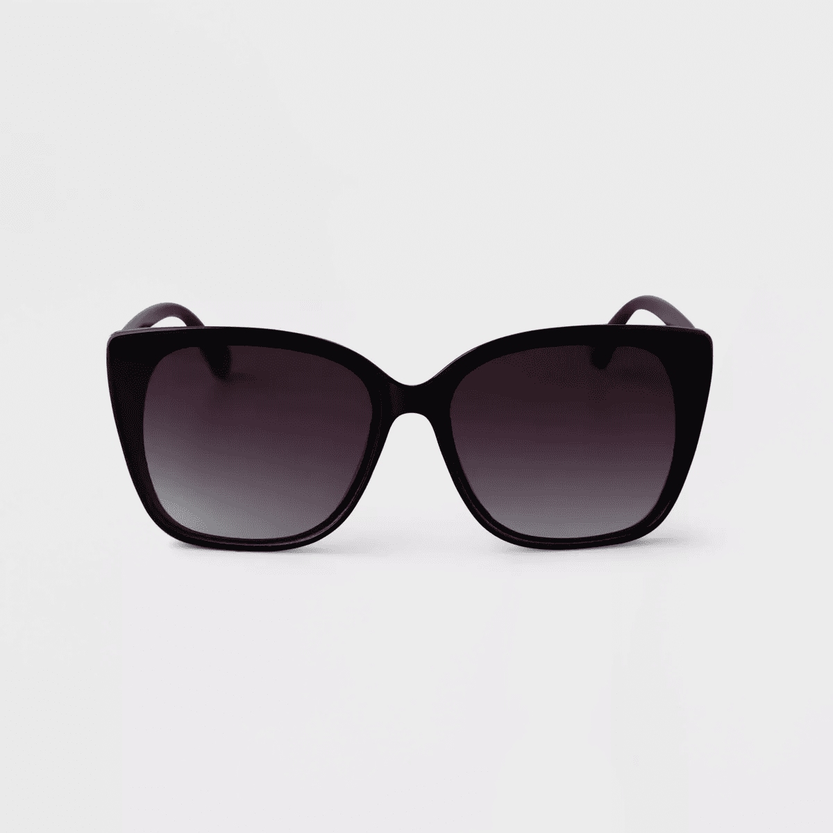 Women'S Metal Oversized Cateye - a New Day™ Black: Maximum UV Protection, Recycled Plastic & Metal Frame