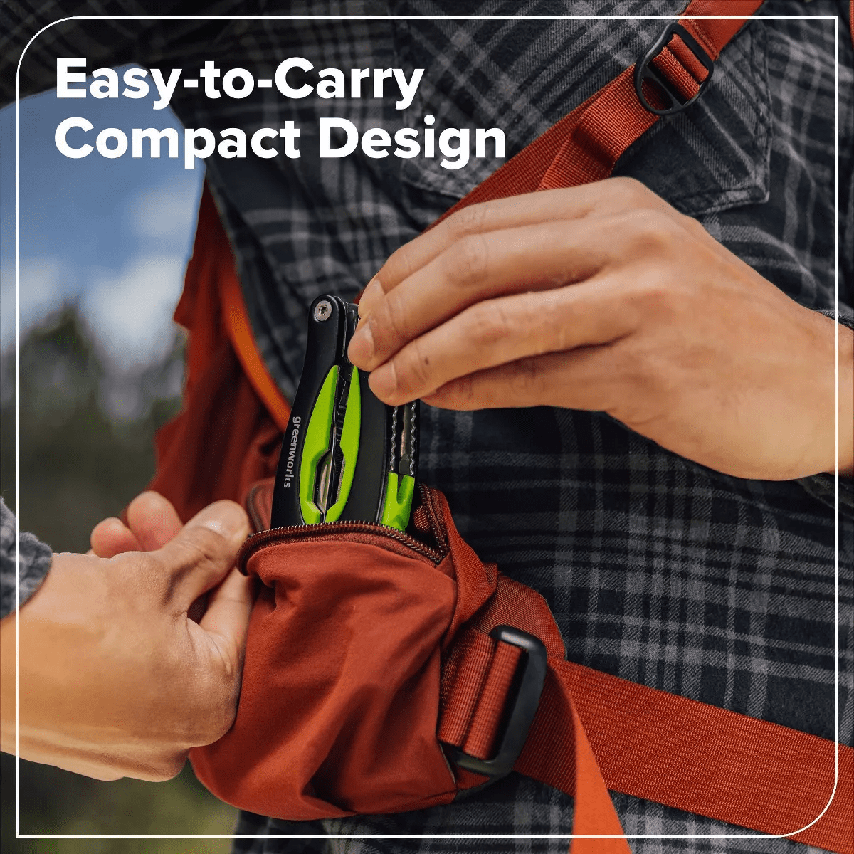 Greenworks Folding Multi-Tool - Image 2