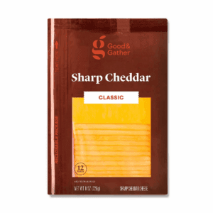 Sharp Cheddar Deli Sliced Cheese - 8Oz/12 Slices - Good & Gather™