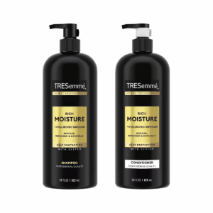Tresemme Rich Moisture Shampoo and Conditioner Rich Moisture 2 Ct for Dry Hair Formulated with Vitamin E and Biotin - 28Oz