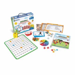 Skill Builders! Summer Learning Activity Set - Math Games, Preschool Learning Toys for Kids Ages 4+