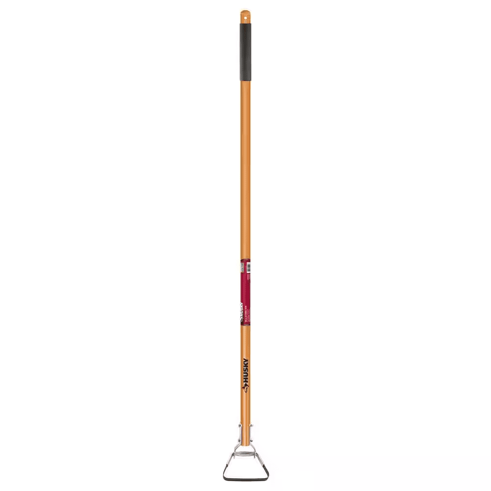 54 In. L Wood Handle Action Hoe with Grip