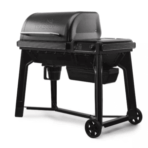 Woodridge Wi-Fi Pellet Grill and Smoker in Black
