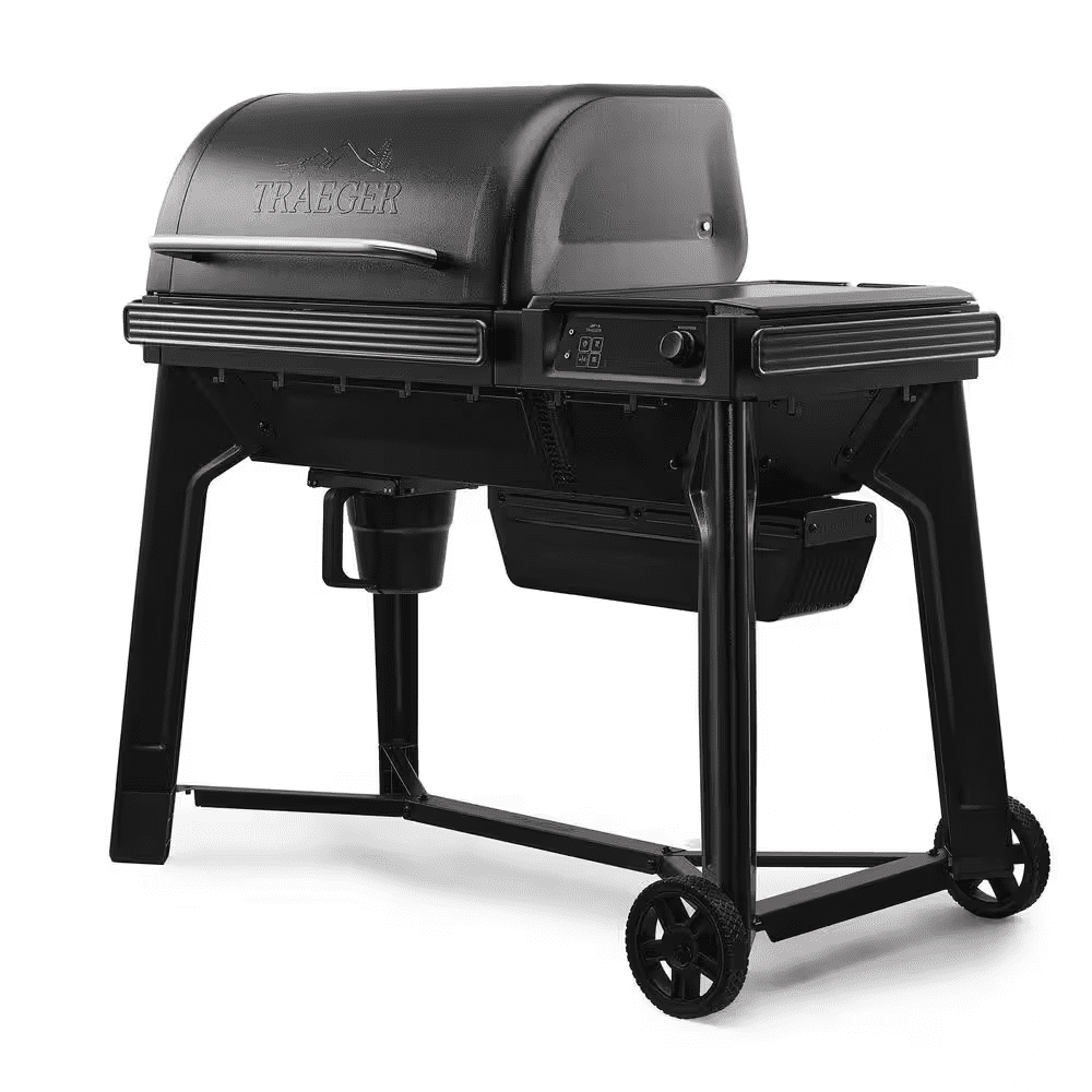 Woodridge Wi-Fi Pellet Grill and Smoker in Black