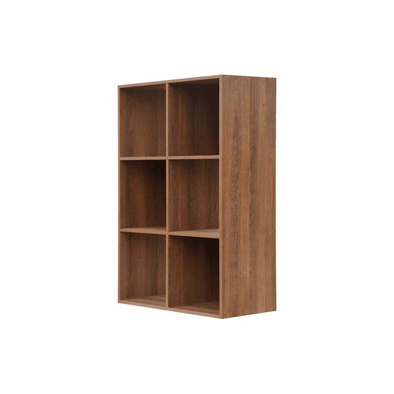 35.88-In H X 24.13-In W X 11.63-In D Rye Stackable Wood Laminate 6 Cube Organizer - Image 5