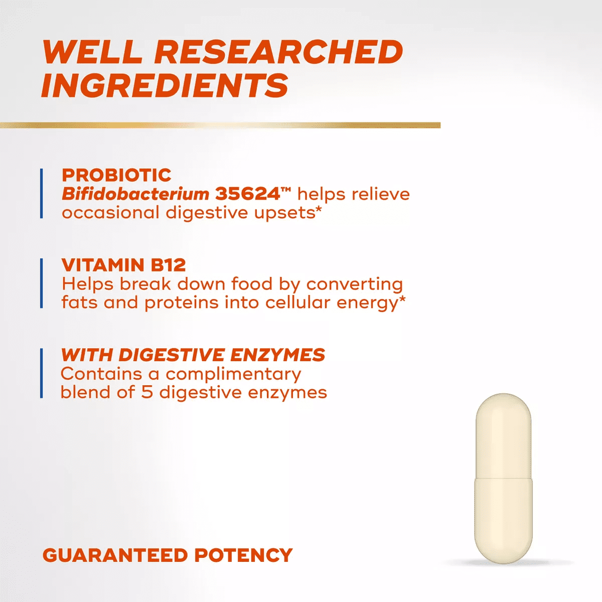 Align Bloating & Food Digestion Capsules - 28Ct - Image 3