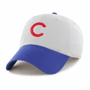 MLB Chicago Cubs Two Tone Clean up Hat: Adjustable Cotton Baseball Cap