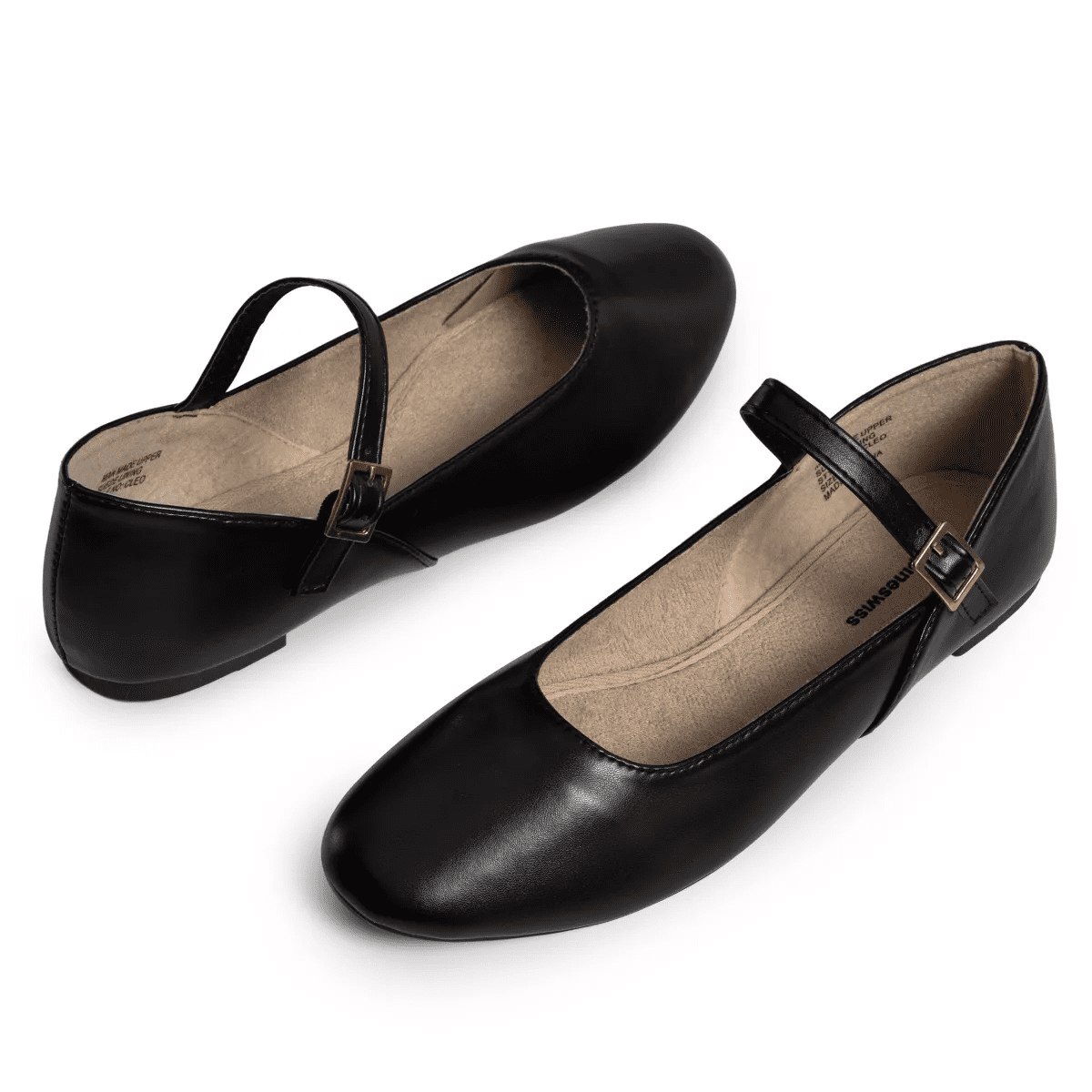 Alpine Swiss Cleo Women’S Mary Jane Ballet Flats Stylish Comfy round Toe Dress Shoes Adjustable Strap Versatile for Casual Work or Dressy Occasions - Image 5