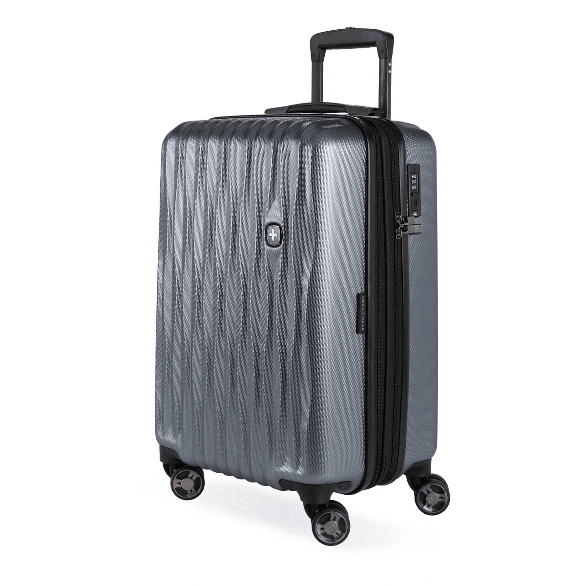 SWISSGEAR Energie Hardside Carry on Spinner Suitcase