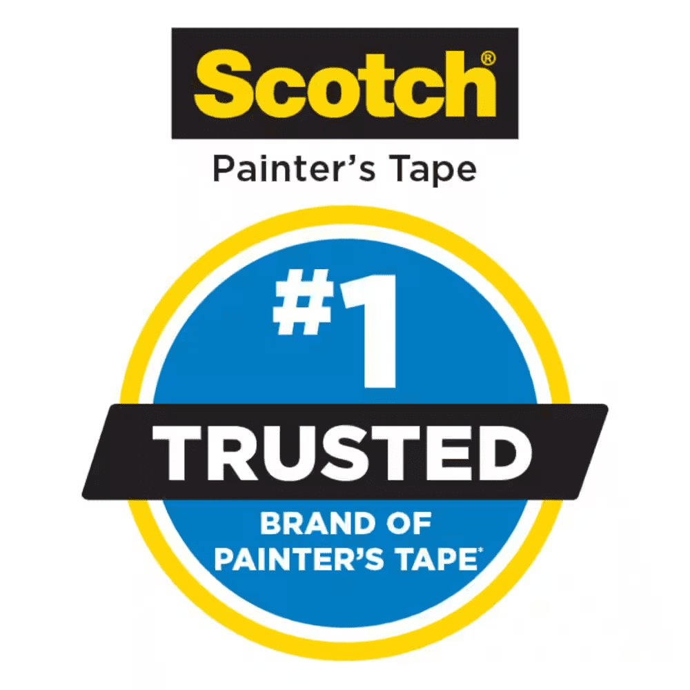 Scotch 1.41 In. X 60.1 Yds. Multi-Surface Contractor Grade Tan Masking Tape (1 Roll) - Image 2